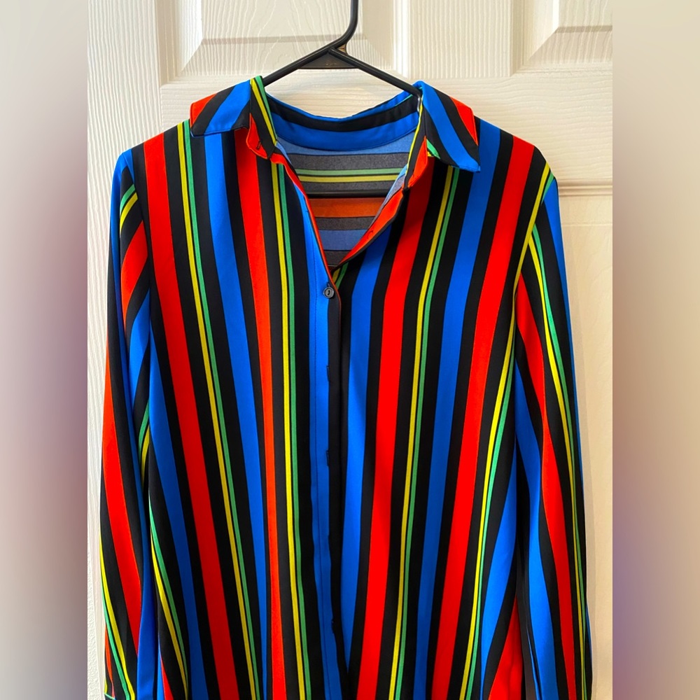 Stripped professional/ casual shirt.